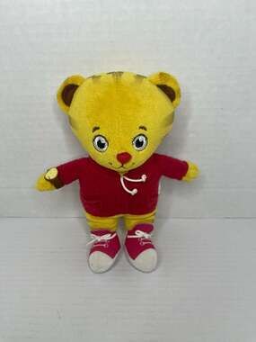 Daniel Tiger's Neighborhood Daniel Tiger Plush with Red Hoodie and Sneakers